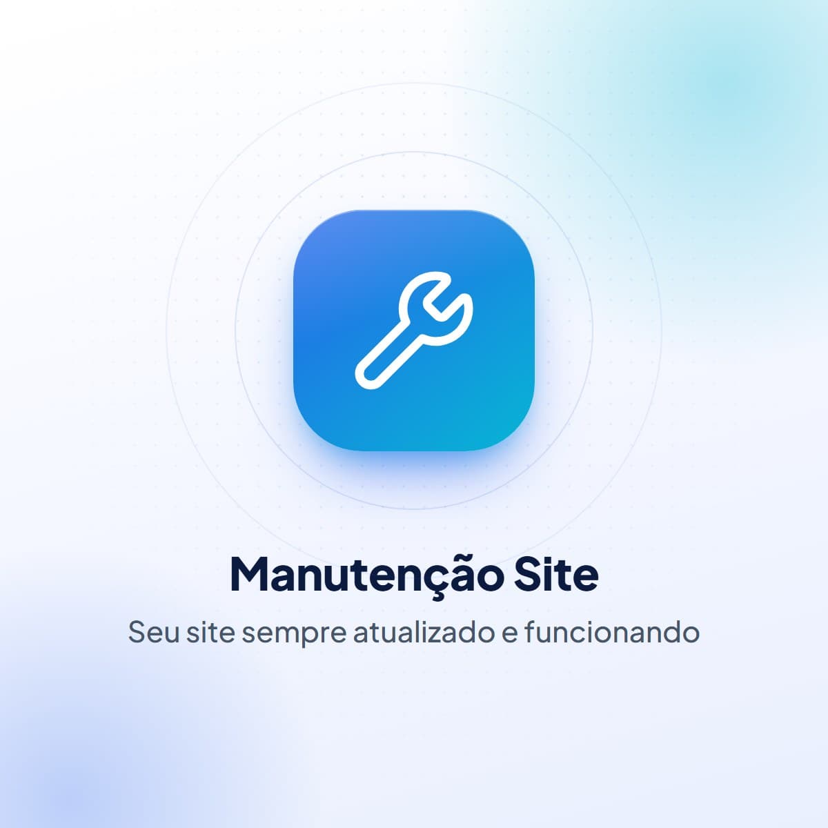 Manutenção Site