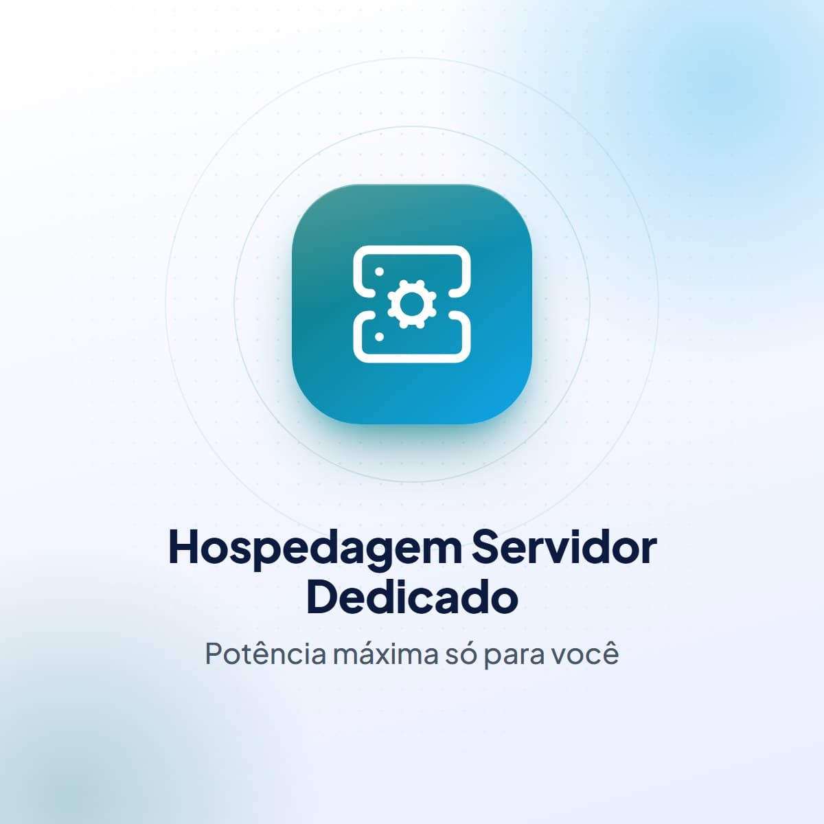 Hospedagem Servidor Dedicado